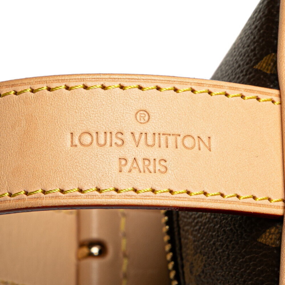 Louis Vuitton Monogram Locker Top Kit Shoulder Bag Brown Leather - Picture 8 of 8